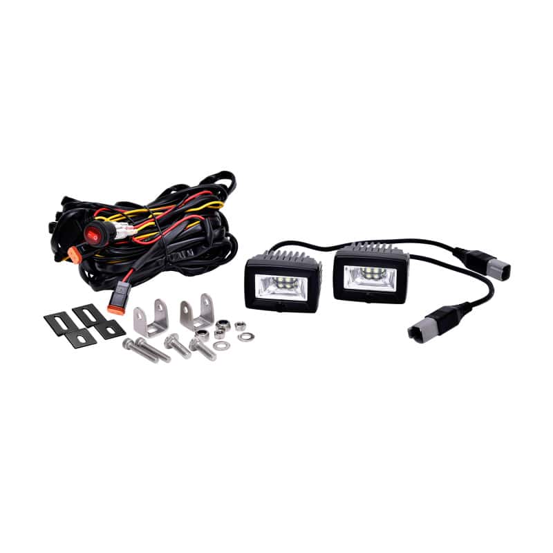 KC HiLiTES — KC HiLiTES C-Series C2 LED 2in. Backup Area Flood Light 20w (Pair Pack System) - Black
C-Series LEDs - view 25