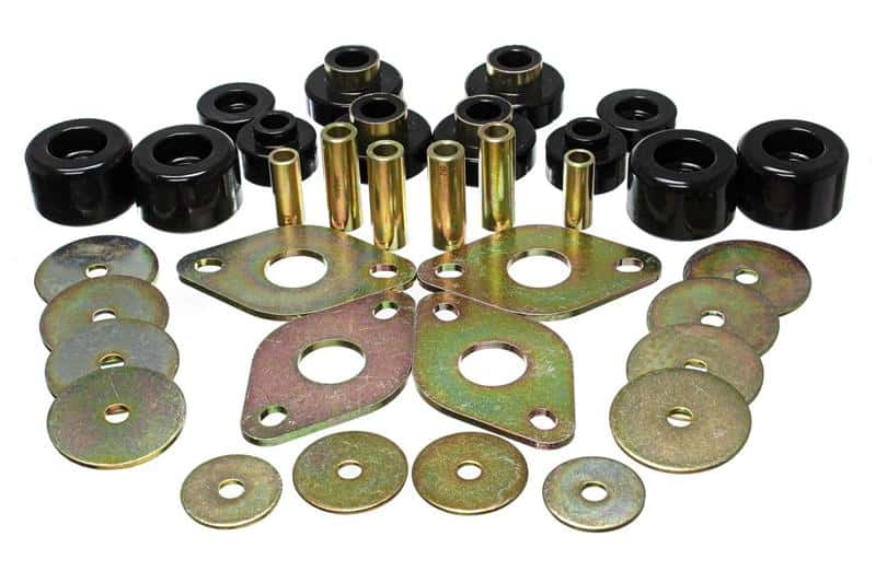 Energy Suspension — Energy Suspension Body Mount Set-Reg Access & Dbl Cab - Black
BodyMntBshKt - view 4