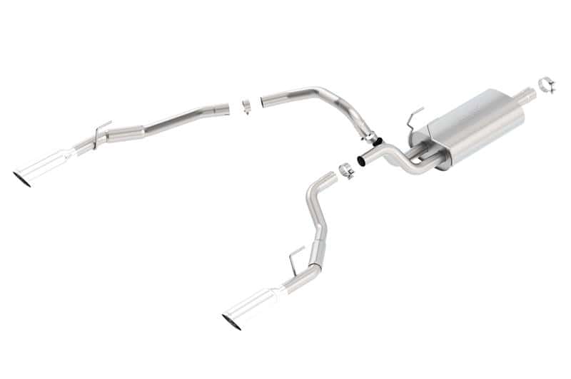 Borla — Borla Cat-Back Touring 09-15 Ram 1500 5.7L EC SB Truck Single Spilt Rear Exit Through Bumper
Cat-Back System
ExhstSysKt - view 2