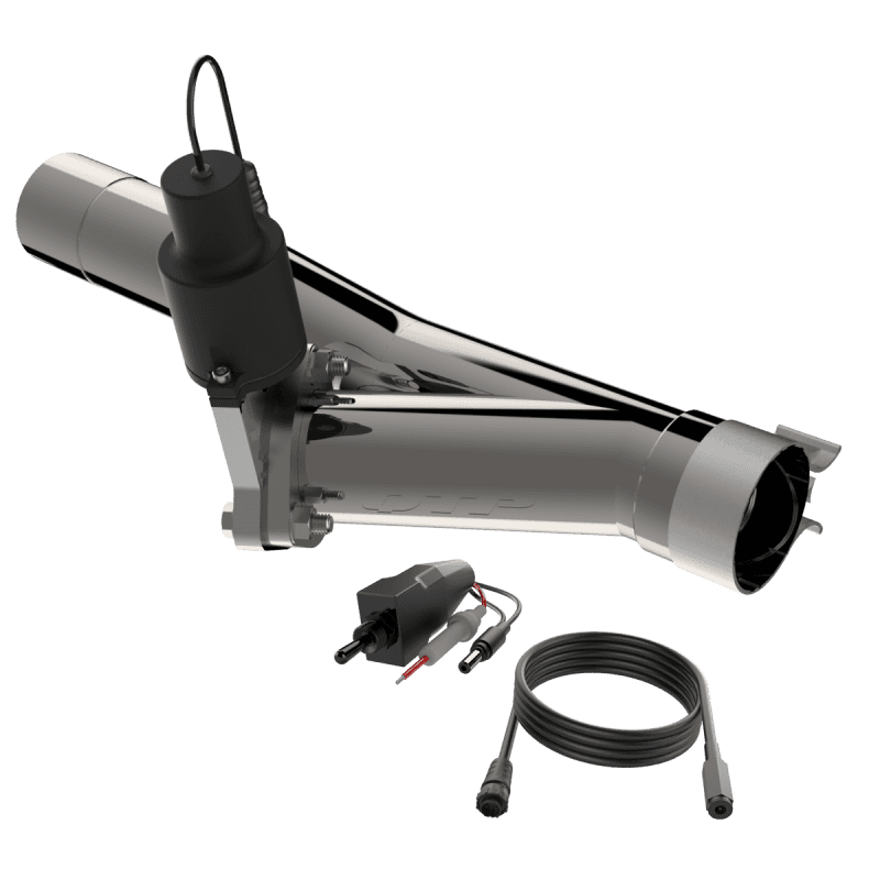 QTP — 2019-2024 Ford Ranger 2.3L QTP  Aggressor Cutout Pipe - view 2