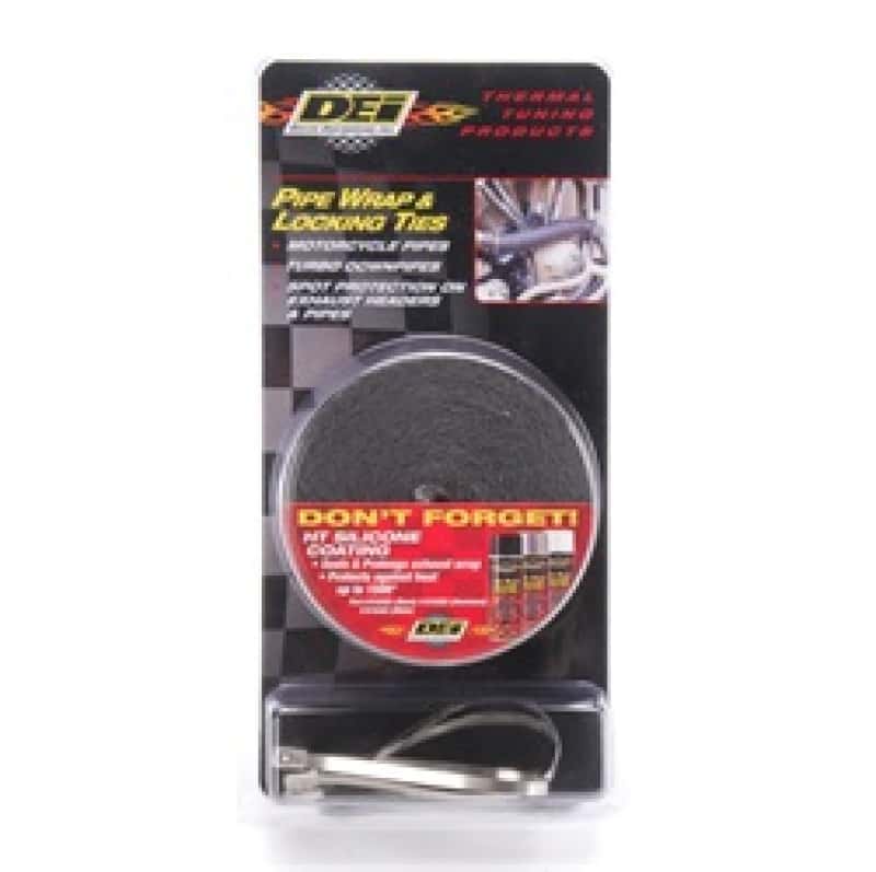 DEI — DEI Exhaust Wrap Kit - Pipe Wrap and Locking Tie - Black
Exhaust Wrap Kit - view 13