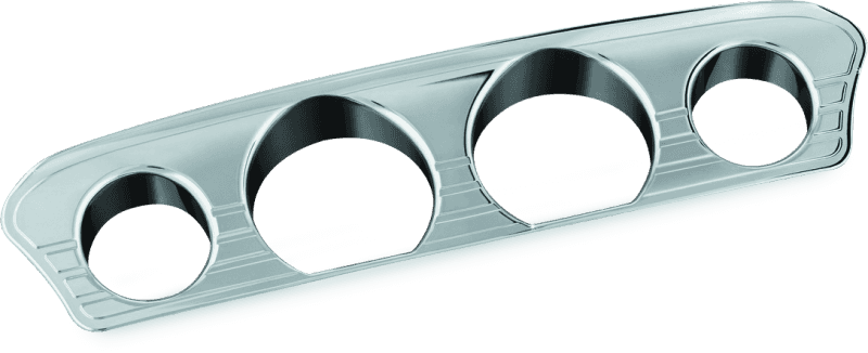 Kuryakyn — Kuryakyn Tri-Line Gauge Trim 14-Up Touring Models Chrome - view 1