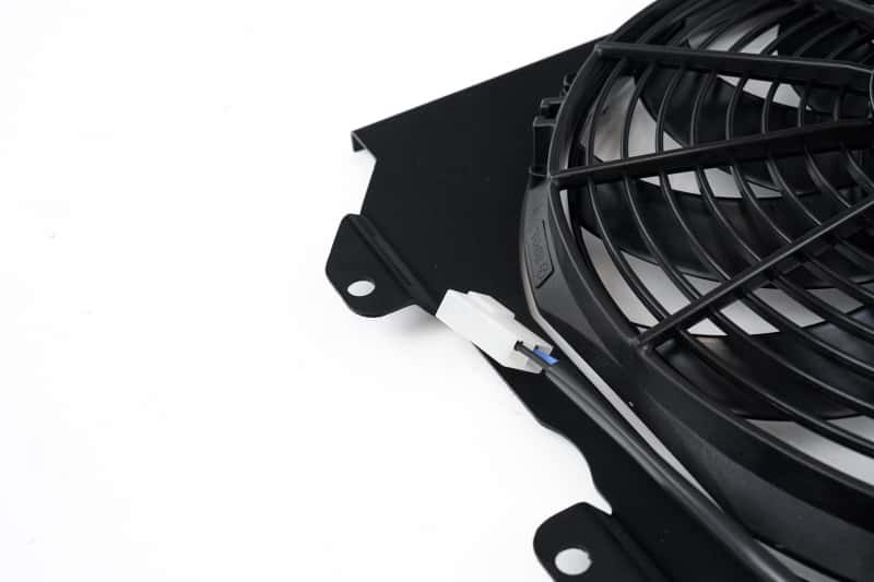 CSF — CSF 92-00 Honda Civic All-Aluminum Fan Shroud w/12in SPAL Fan - Black Finish
CSF Fan & Shroud - view 4