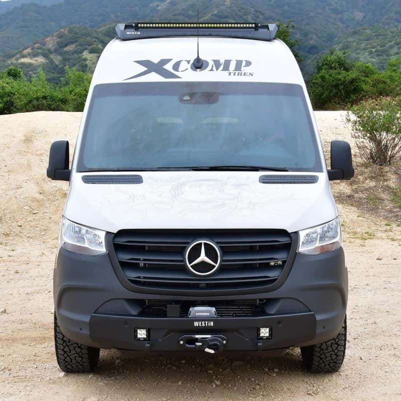 Westin — Westin 19-23 Mercedes-Benz Sprinter Pro-Series Mid Width Front Bumper - Textured Black
Bumper- Front
Bumper-Front - view 6
