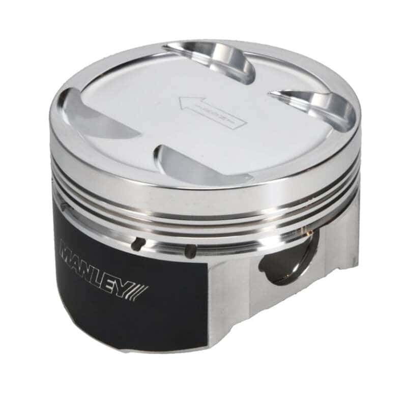 Manley Performance — Manley 03-06 Evo 8/9 (7 Bolt 4G63T) 85.5mm +0.5mm Over Bore 8.5:1 Dish Pistons w/ Rings
Piston Set - view 4
