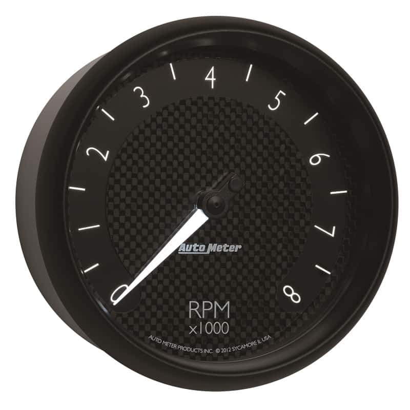 AutoMeter — Autometer GT Series 5in In Dash 8K RPM Tachometer
5" TACH, 8,000 RPM, - view 11