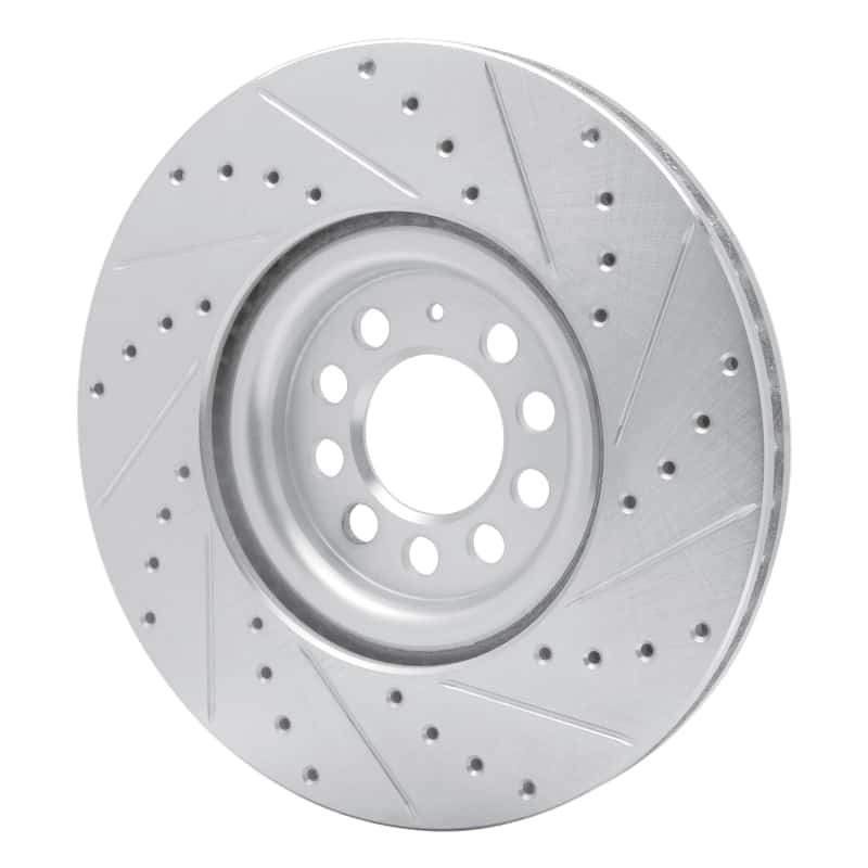 R1 Concepts — R1 00-06 Audi TT Front Left Drilled & Slotted Silver Brake Rotor
R1 Brake Rotor Drill - view 4