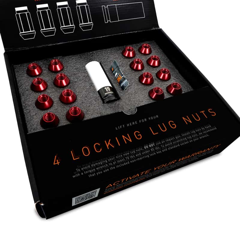 Mishimoto — Mishimoto Aluminum Locking Lug Nuts M12x1.5 20pc Set Black
Wheel Lug Nut - view 7