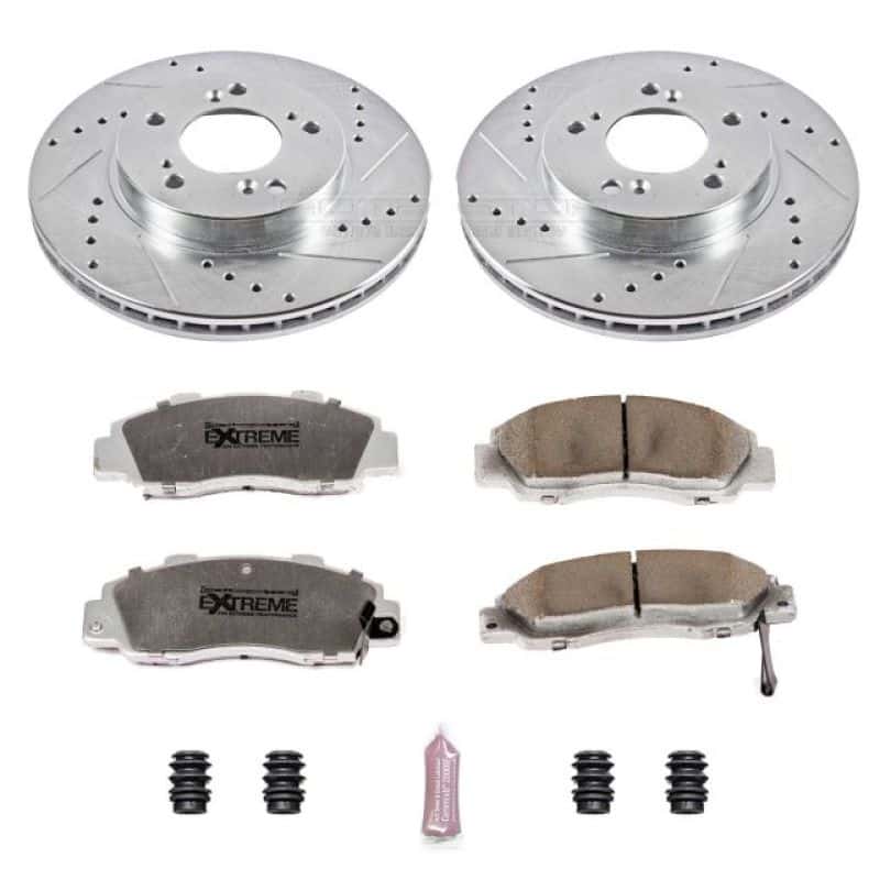 PowerStop — Power Stop 97-01 Acura Integra Front Z26 Street Warrior Brake Kit - view 1