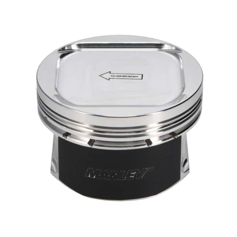 Manley Performance — Manley 98+ Subaru WRX (EJ205) 75mm STD Stroke 92.5mm +0.5mm Bore 8.5:1 Dish Piston Set with Rings
Piston Set - view 6
