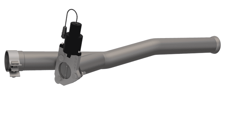 QTP — 2018-2024 Jeep Wrangler JL 3.6L QTP Aggressor Cutout Pipe - view 2