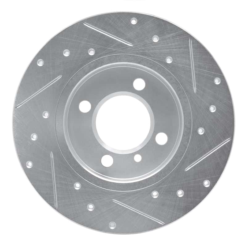 R1 Concepts — R1 84-85 BMW 318I Front Left Drilled & Slotted Silver Brake Rotor
R1 Brake Rotor Drill - view 5