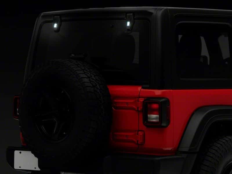 Raxiom — Raxiom 18-23 Jeep Wrangler JL Axial Series Rear Window Glass Hinge LED Lights
Lights - view 4
