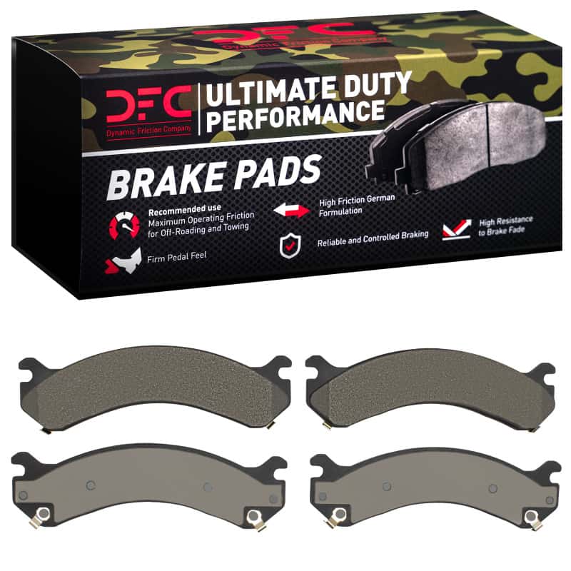 DFC — DFC 01-10 Chevrolet Silverado 3500 HD Rear Ultimate Duty Performance Brake Pads - view 1