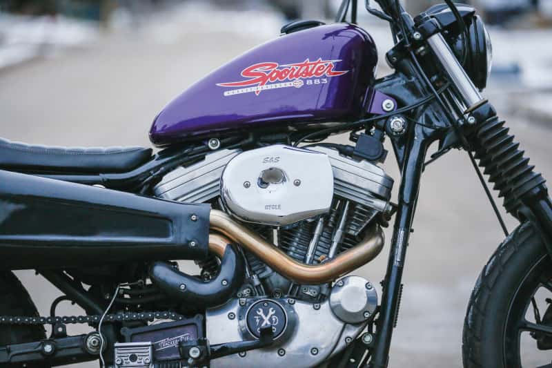 S&S Cycle — S&S Cycle Stealth Applications Tribute Air Cleaner Cover - Chrome - view 2