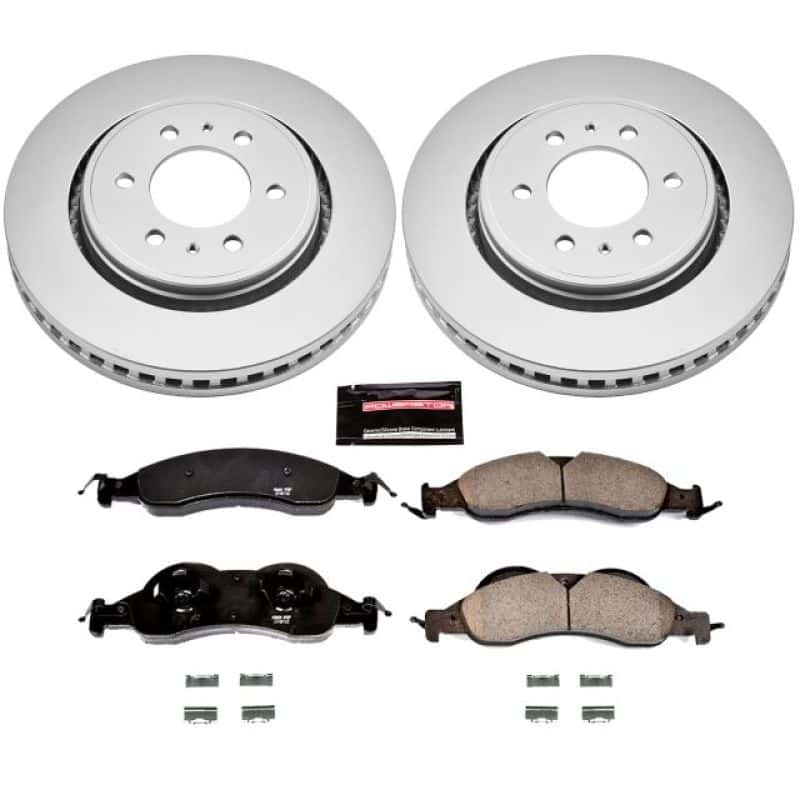 PowerStop — Power Stop 07-09 Ford Expedition Front Z17 Evolution Geomet Coated Brake Kit - view 1