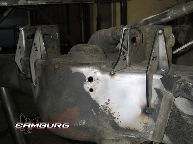Camburg — Camburg 98-12 Ford Ranger 2wd Frame Gusset Kit
Gusset Kit - view 2