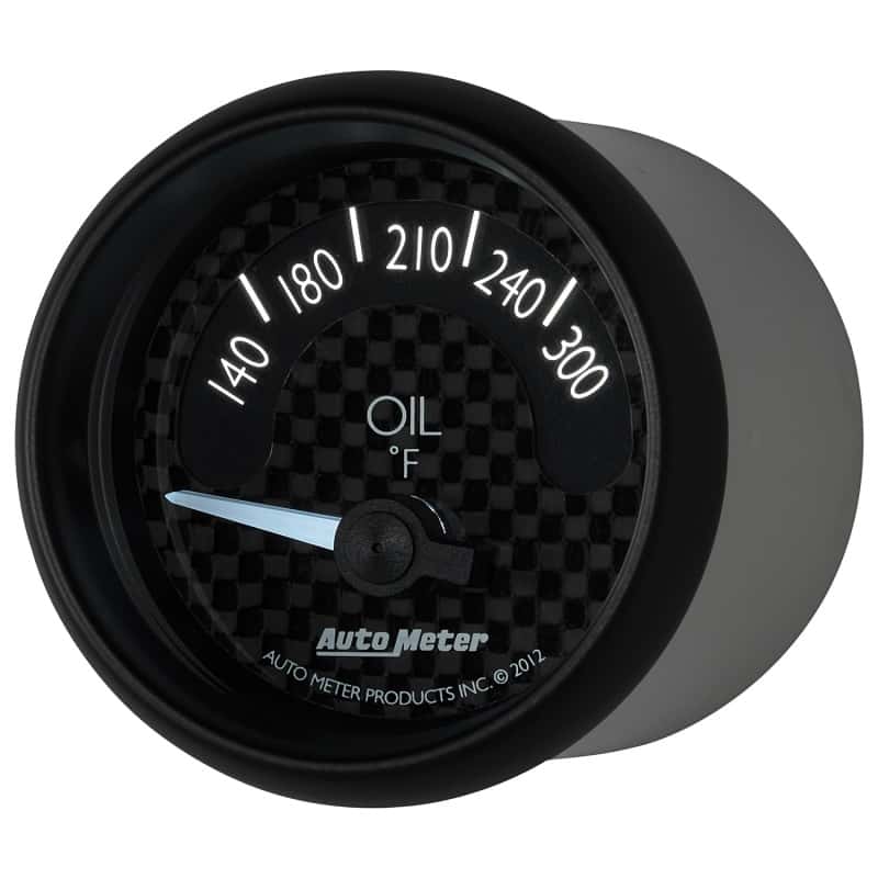 AutoMeter — Autometer GT Series 52mm Short Sweep Electronic 140-300 Deg F Oil Temperature
2-1/16" OIL TEMP, 14 - view 9