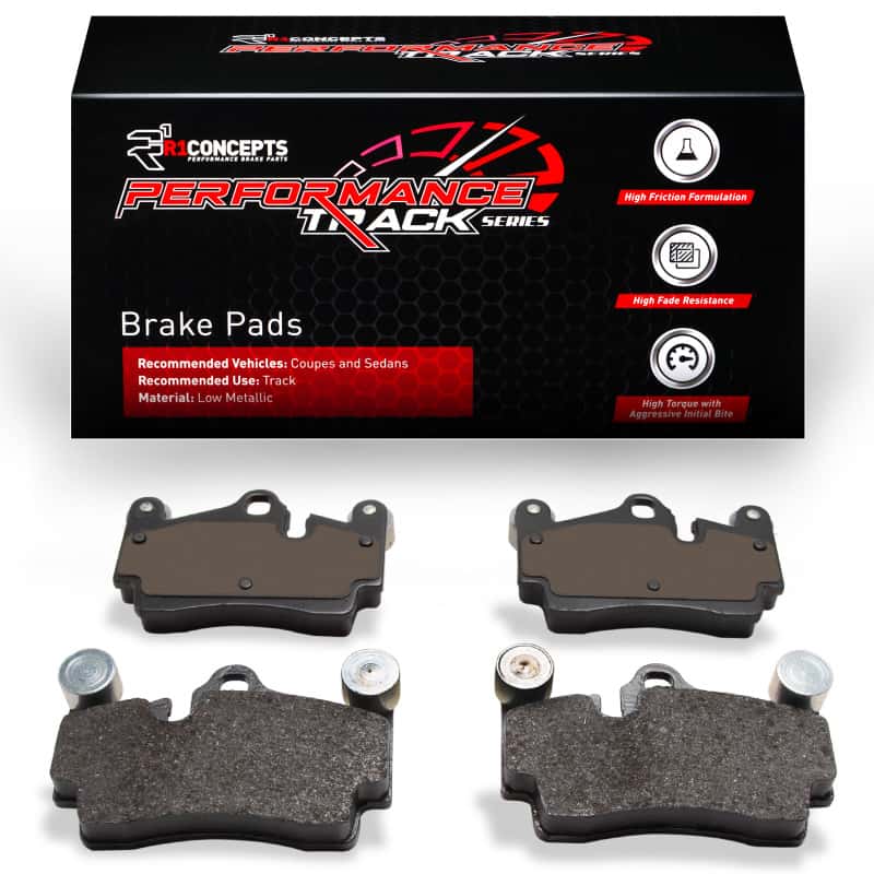 R1 Concepts — R1 07-15 Audi Q7 Rear Track/Street Brake Pads - view 1