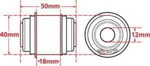 SPC Performance — SPC Performance xAxis Sealed Flex Joint for Mustang Cobra
CROSSAXIS JOINT
XAXIS JOINT - view 2