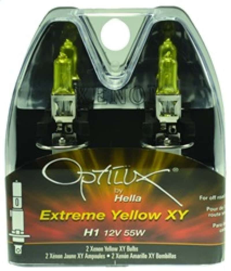 Hella — Hella Optilux H1 12V/55W XY Yellow Bulb
H1 Halogen Bulb
Bulb - view 12