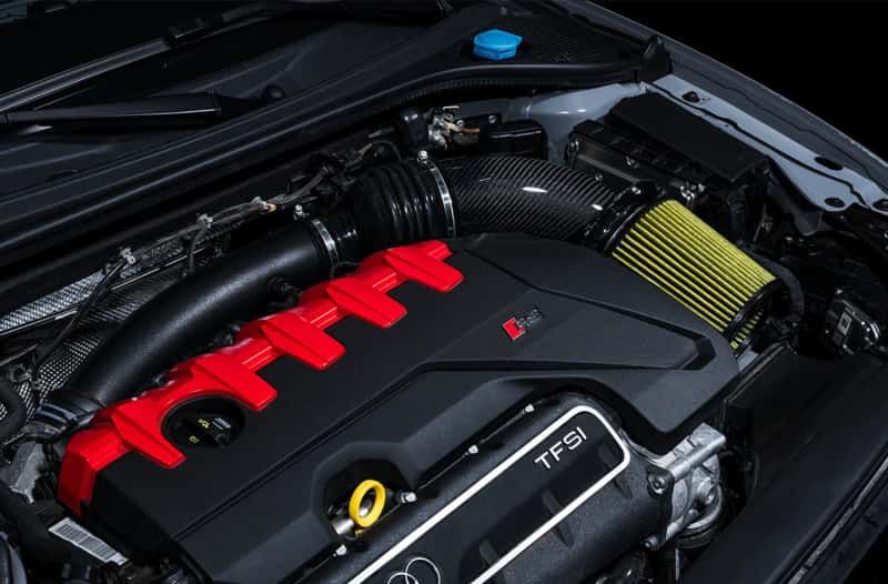AWE Tuning — AWE Tuning Audi RS3 / TT RS S-FLO Shortie Carbon Fiber Intake
S-FLO Shortie Intake - view 3