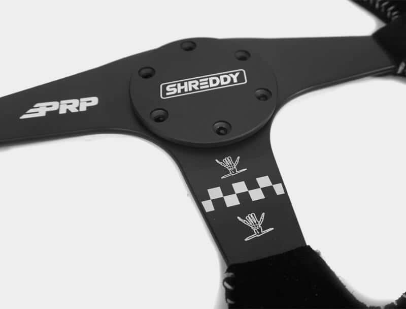 PRP Seats — PRP x Shreddy Shred Fast Steering Wheel - Flat - view 2