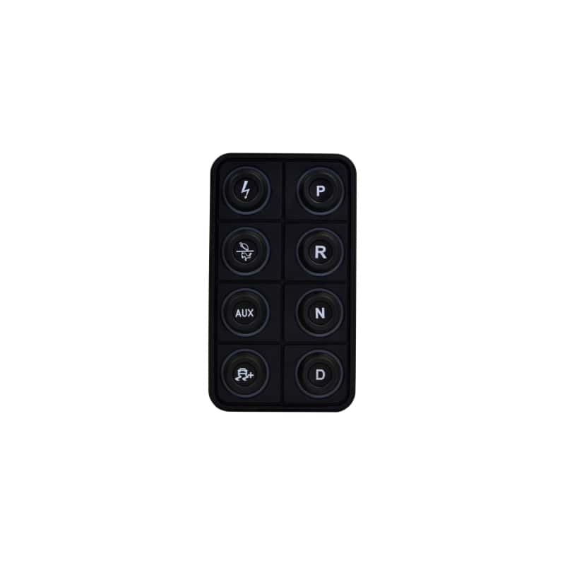 AEM — AEM EV 8 Button Keypad CAN Based Programmable Backlighting - view 14