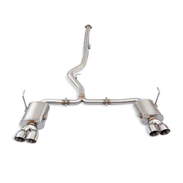 Mishimoto — Mishimoto 2015-2016 Ford Mustang 2.3L EcoBoost Stainless Steel Cat-Back Exhaust - view 17