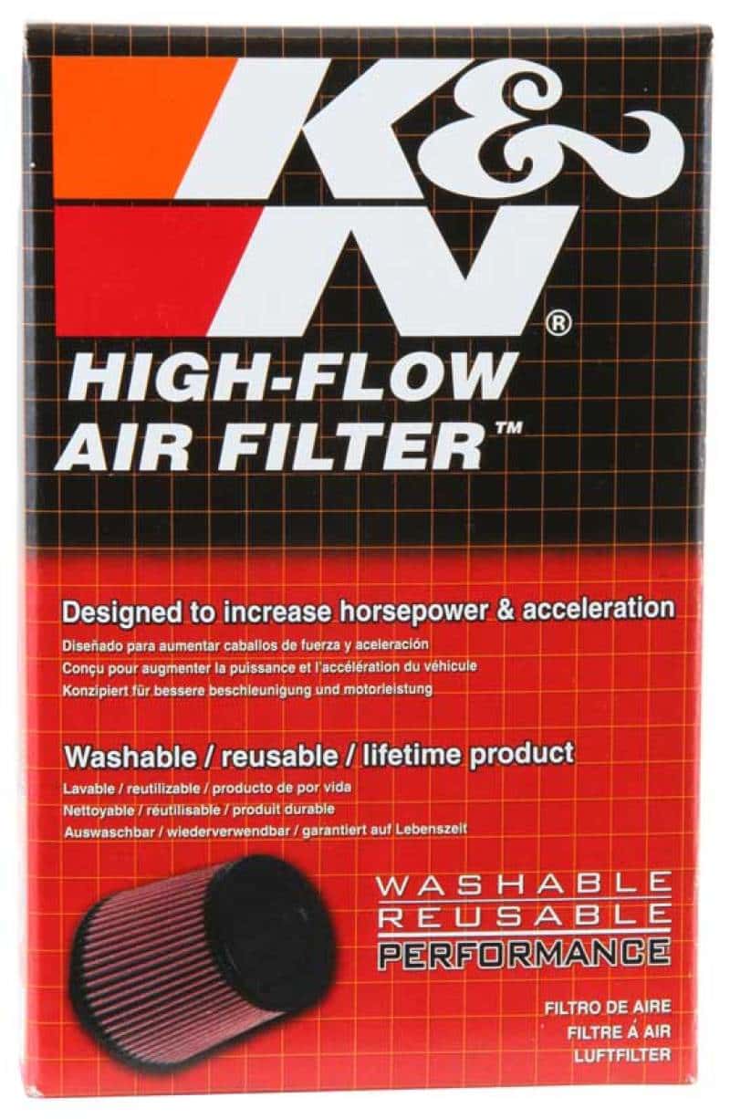 K&N Engineering — K&N Universal Clamp-On Air Filter 2-1/8in Flange 4in x 3in Base 3in x 2in Top 4in Length
Universal Clamp-On A
Clamp-on Air Filter - view 10