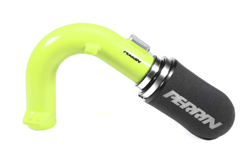 Perrin Performance — PERRIN 15-21 Subaru WRX Cold-Air Intake w/Heatshield - Neon Yellow - view 4