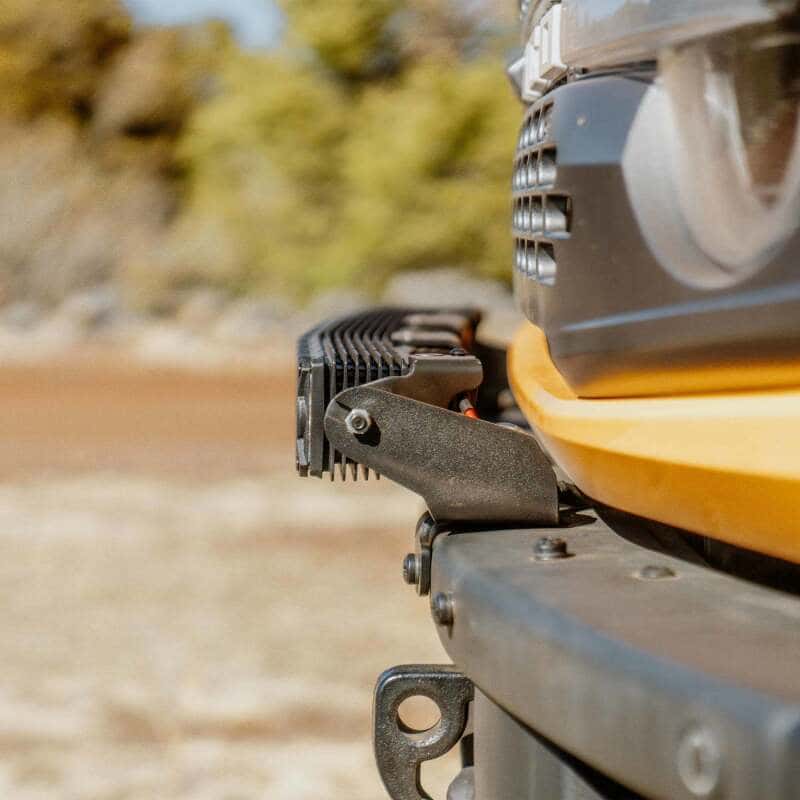 KC HiLiTES — KC HiLiTES 21-24 Ford Bronco Front Bumper Light Bar Mount (For 30in FLEX ERA LED Light Bar) - view 7