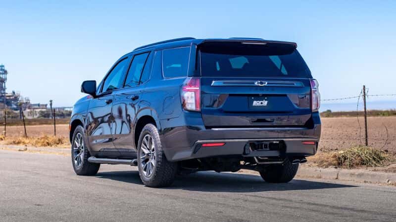 Borla — Borla 21-22 Chevrolet Tahoe 5.3L V8 2/4WD Touring Cat-Back Exhaust (Stainless)
Cat-Back System - view 3