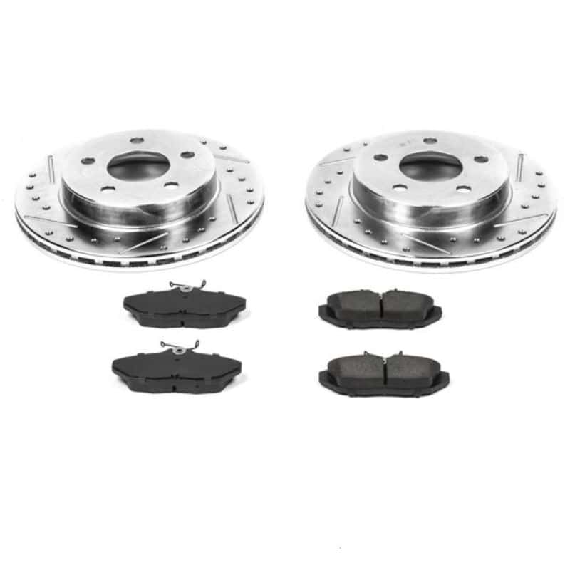 PowerStop — Power Stop 93-97 Ford Thunderbird Rear Z23 Evolution Sport Brake Kit - view 1