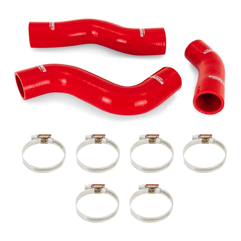 Mishimoto — Mishimoto 92-97 Land Cruiser 4.5L I6 Silicone Radiator Hose Kit - Red
Silicone Hose Kit - view 1