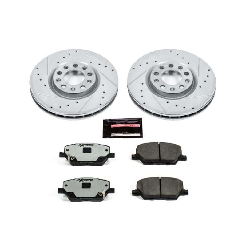 PowerStop — Power Stop 16-18 Fiat 500X Front Z36 Truck & Tow Brake Kit - view 1