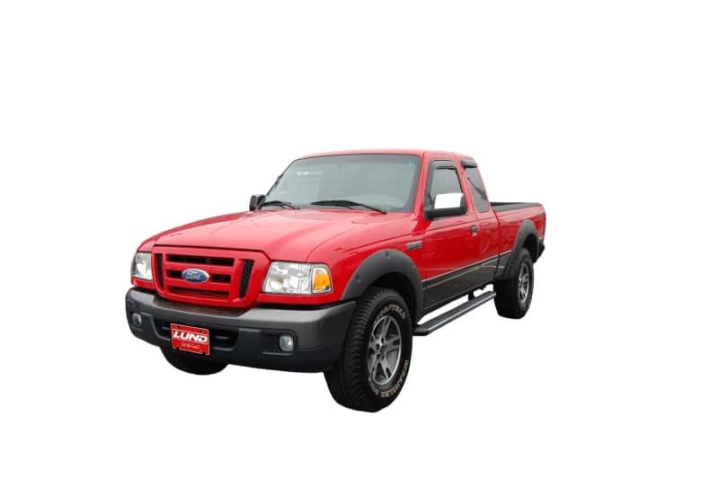 AVS — AVS 99-11 Ford Ranger (Fixed Window) Ventvisor Outside Mount Window Deflectors 4pc - Smoke
Side Window Vent
VENTVISOR 4PC - view 4