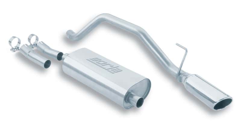 Borla — Borla 99-04 Jeep Grand Cherokee Limited/Laredo 4.0-4.7L / 02 Cherokee Sport 4.0L-4.7L Cat-Back Exhau
Cat-Back System
ExhstSysKt - view 4
