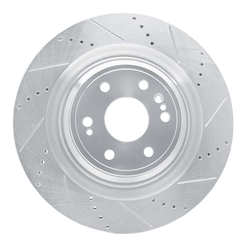 R1 Concepts — R1 14-20 Cadillac Escalade Front Right Drilled & Slotted Silver Brake Rotor
R1 Brake Rotor Drill - view 1