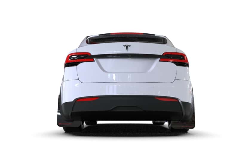 Rally Armor — Rally Armor 22-26 Tesla Model X Black UR Mud Flap w/Red Logo
Mud Flap - view 3