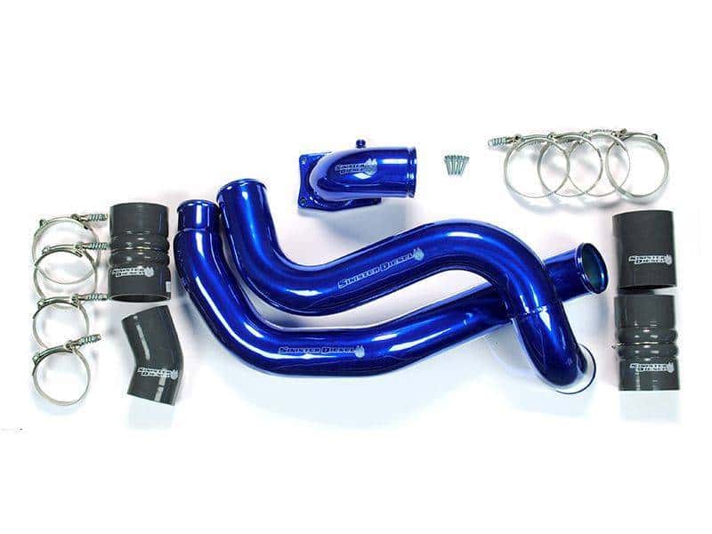 Sinister Diesel — Sinister Diesel 03-07 Ford 6.0L Powerstroke Intercooler Charge Pipe Kit w/Elbow
Intercooler Pipe Kit - view 3
