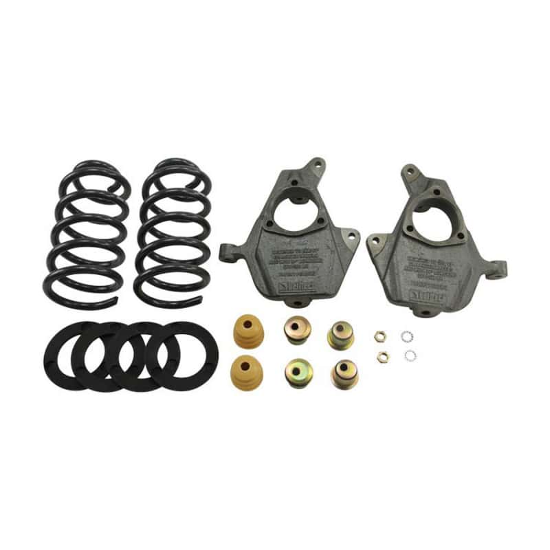 Belltech — Belltech LOWERING KIT 14 Silverado/Sierra Std Cab 2WD 3in or 4in Front/5in or 6in Rear w/o Shocks
LOWERING KIT - view 3