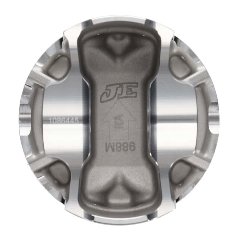 JE Pistons — JE Pistons Nissan VR30DDTT 86mm Bore 10.2:1 CR -3cc Dish - Set of 6 - view 7
