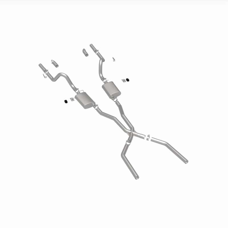 Magnaflow — MagnaFlow SYS C/B 67-70 Mustang 2.50inch w/Tru-X
Crossmember-Back
Cat-Back - view 35