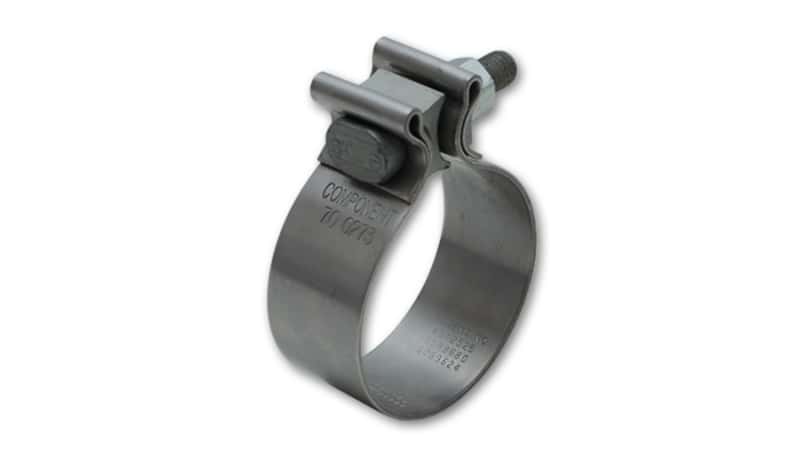 Vibrant — Vibrant SS Accuseal Exhaust Seal Clamp for 2in OD Tubing (1in wide band)
2" Dia SS Band Clamp
2"ODSSExhSealClamp
Exhaust Clamp - view 1