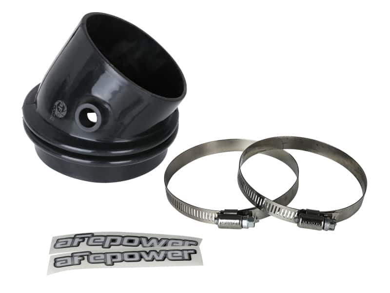 aFe — aFe Magnum FORCE Intake Coupling Kit (4-3/8 IN ID to 3-7/8 IN x 30 Deg.) Elbow Coupler - Black
Intake Coupling Kit - view 1