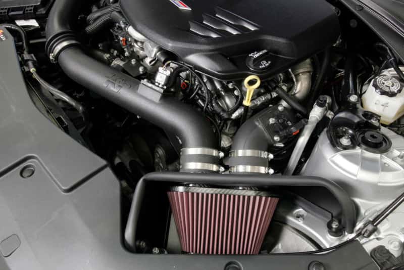 K&N Engineering — K&N 16-17 Cadillac ATS-V 3.6L V6 Twin Turbo Performance Intake Kit
Air Intake System - view 5