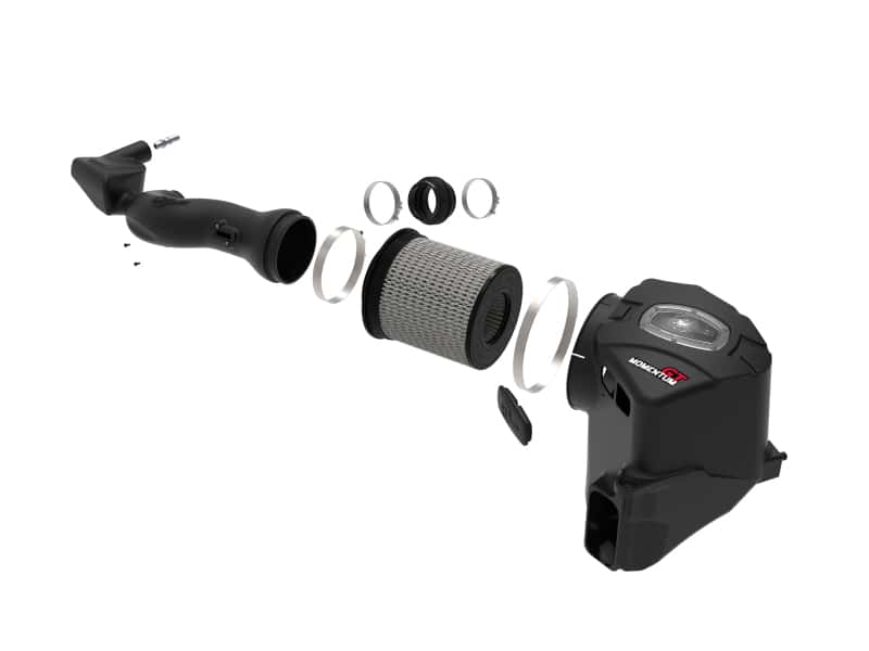 aFe — aFe Momentum GT Pro DRY S Cold Air Intake System 19-21 GM SUV 5.3L V8
Momentum GT Intake - view 2