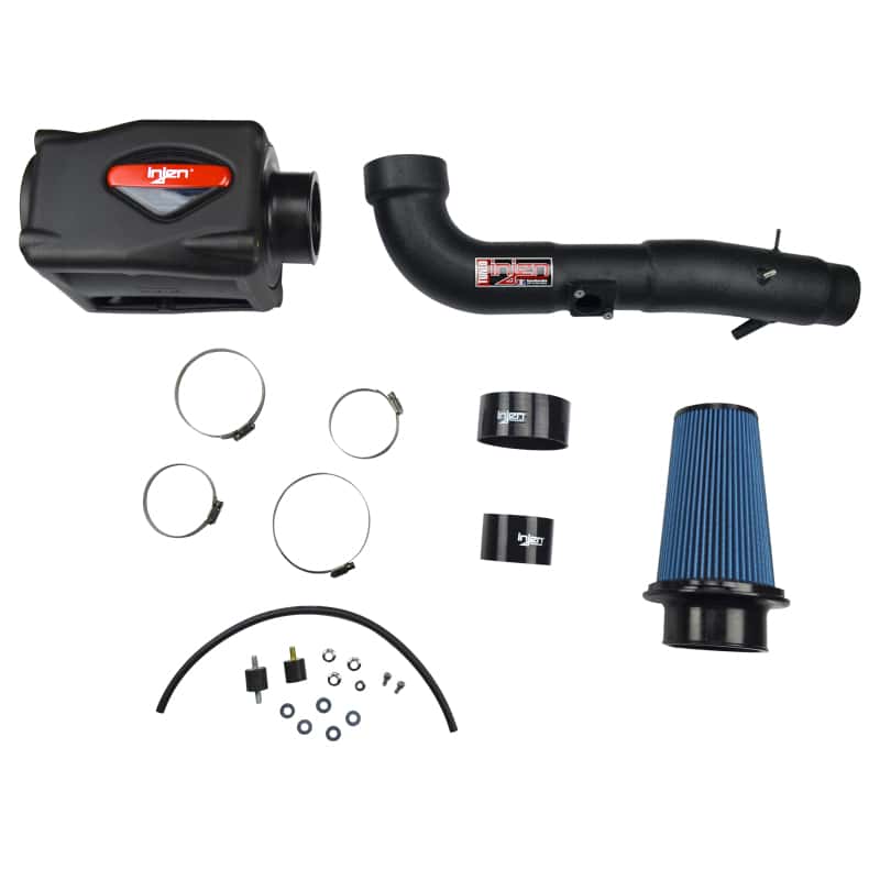 Injen — Injen 06-09 FJ 4.0L V6 w/ Power Box Wrinkle Black Power-Flow Air Intake System
Short Ram Intake
Air Intake Kit - view 5