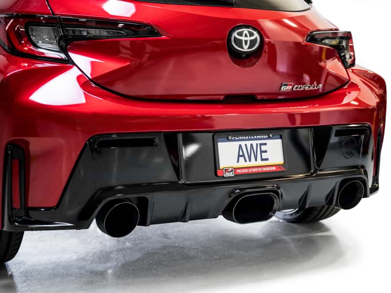 AWE Tuning — AWE Tuning 2023+ Toyota GR Corolla Track Edition Exhaust - Diamond Black Tips
Track Catback - view 14